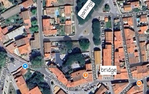Plan d’accès au club en voiture